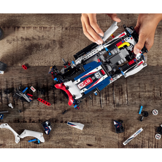 Set Lego, mașini de raliuri, 463 bucăți Lego 110472 15