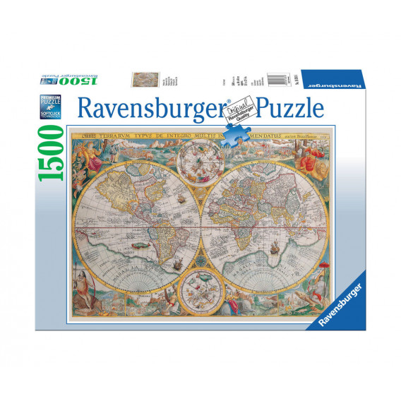 Puzzle cu hărți istorice Ravensburger 11050 