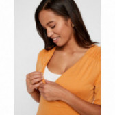 Rochie portocalie pentru gravide și alăptare Mamalicious 110573 3