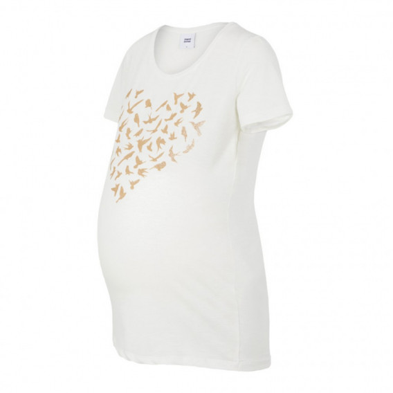 Bluză albă pentru gravide Mamalicious 110588 