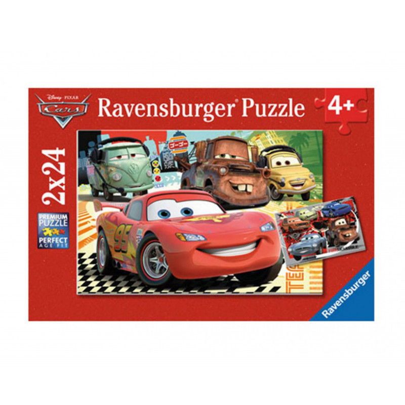 Puzzle 2-în-1 Cars de la Disney  11068