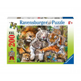 Puzzle Ravenensburger Animale sălbatice dormind  Ravensburger 11071 