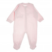 Salopetă cu mânecă lungă pentru fetiță roz Chicco 110761 8