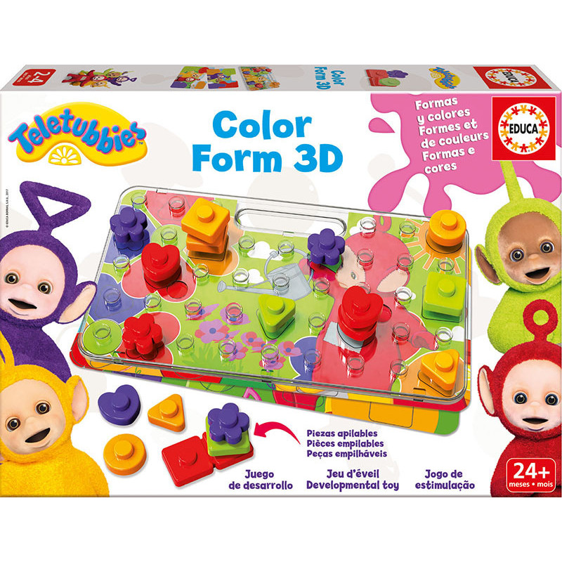 Joc pentru copii - forme și culori, Teletubbies  11079
