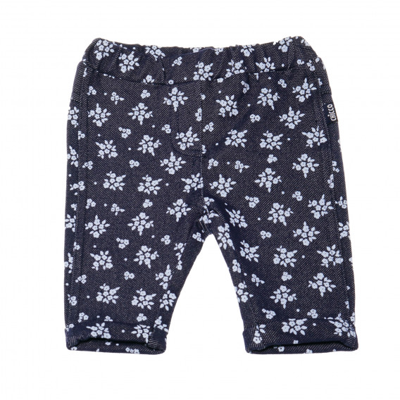 Pantaloni pentru fetițe cu imprimeu floral Chicco 110792 8
