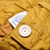 Pantaloni de bumbac pentru bebeluș maro Chicco 110820 4