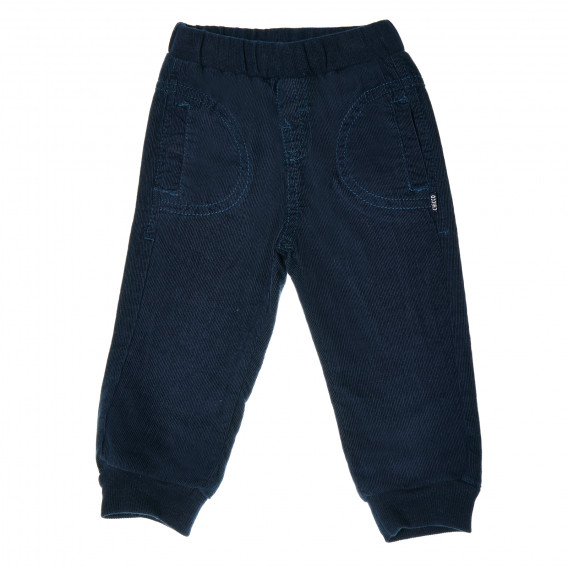 Pantaloni din catifea albastră pentru copii  Chicco 110870 