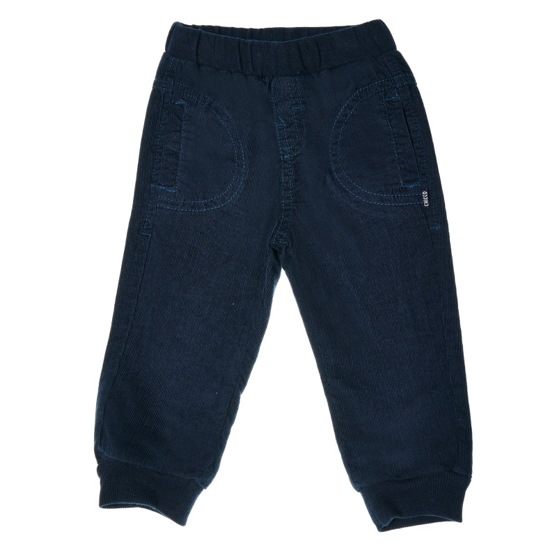Pantaloni din catifea albastră pentru copii   110870