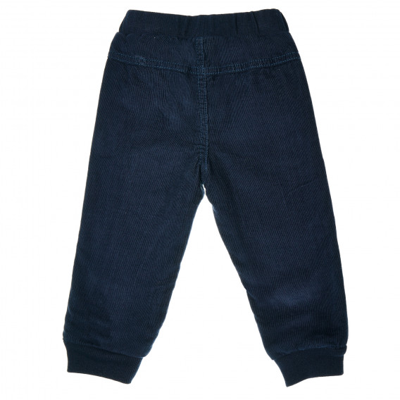 Pantaloni din catifea albastră pentru copii  Chicco 110871 2