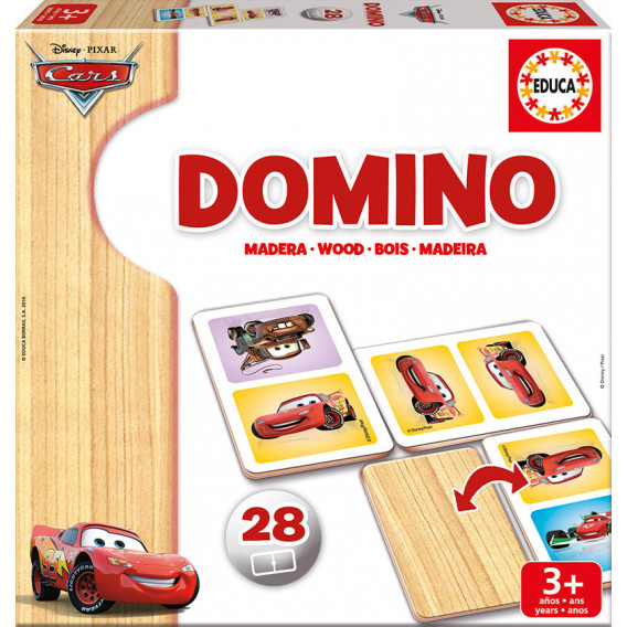 Domino cu personaje din filmul Mașini Cars 11098 