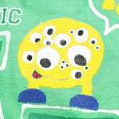 Bluză de bumbac pentru copii cu imprimeu, verde Chicco 111015 3