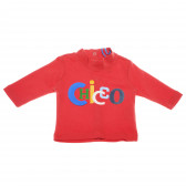 Bluză cu imprimeu pentru băieți, roșie Chicco 111017 