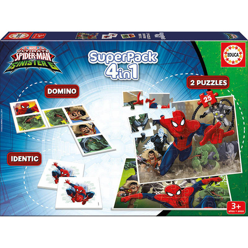 Set de jocuri educaționale Spiderman  11102