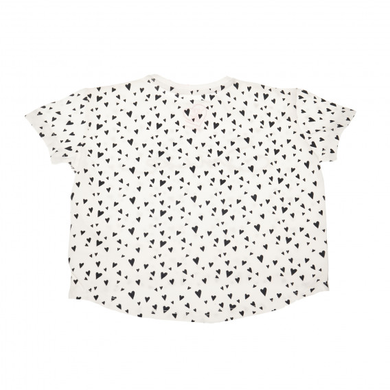Bluză cu mânecă scurtă pentru fetiță cu imprimeu grafic Chicco 111040 2