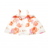Rochiță pentru fete, cu bretele subțiri și imprimeu floral Chicco 111305 