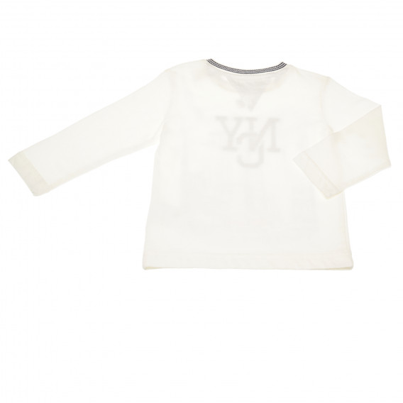 Bluză din bumbac cu mânecă lungă pentru copii, cu imprimeu "NCY" Chicco 111317 2