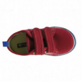 Pantofi Beppi fete cu bandă de cauciuc și luminițe, roșii Beppi 111622 3