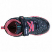 Pantofi Beppi sport pentru fete, culoare albastru, cu luminițe Beppi 111735 3