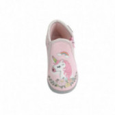Pantofi de casă Beppi roz pentru fete cu broderie Beppi 111967 2