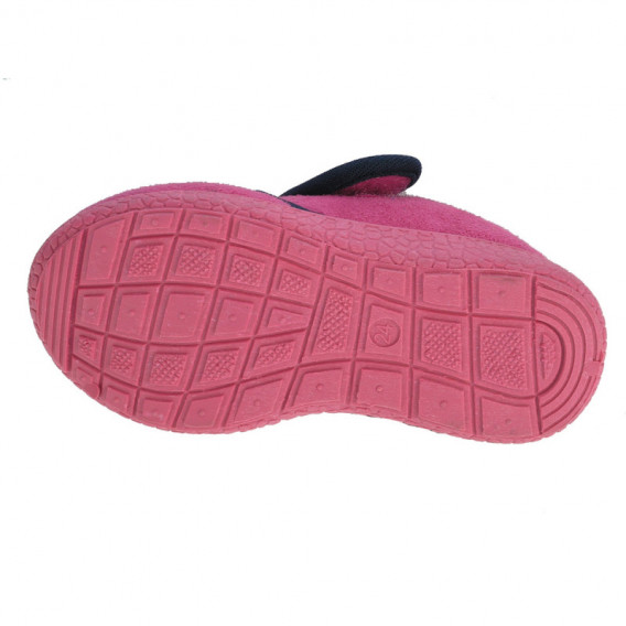 Pantofi de casă Beppi roz cu talpă solidă pentru fete Beppi 111977 3