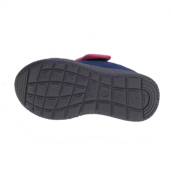 Pantofi de casă Beppi bleumarin pentru fete cu talpă solidă Beppi 111980 3