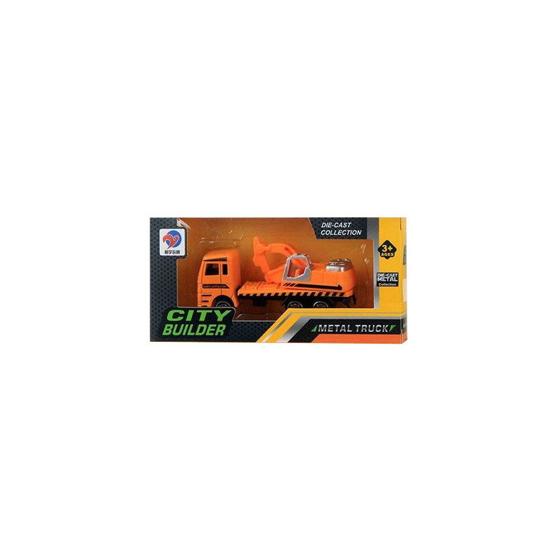 Camion de construcție portocaliu  112057