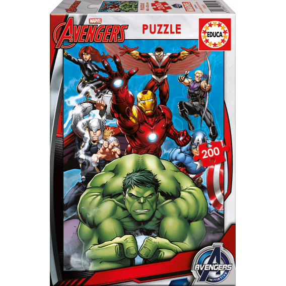 Puzzle Avengers pentru copii din 200 de piese Avengers 11208 
