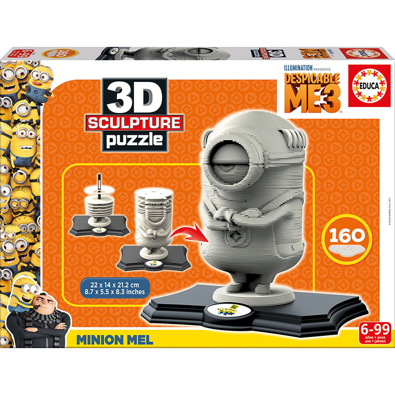 Puzzle 3D pentru copii - Minion  11216