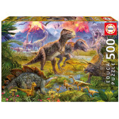 Puzzle Întâlnire cu dinozauri Educa 11220 