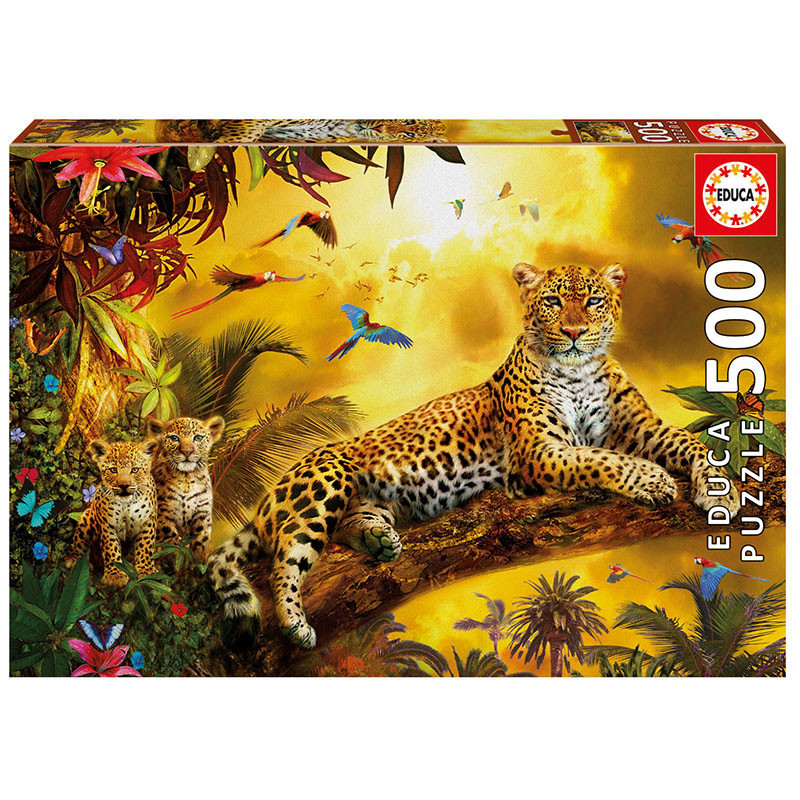 Puzzle leopard  11232