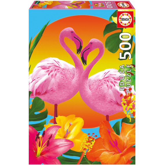Puzzle pentru copii, Flamingo  Educa 11233 