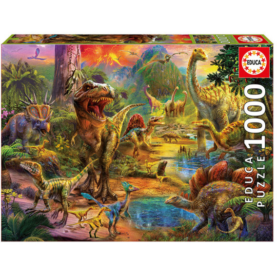 Puzzle Lumea dinozaurilor Educa 11243 