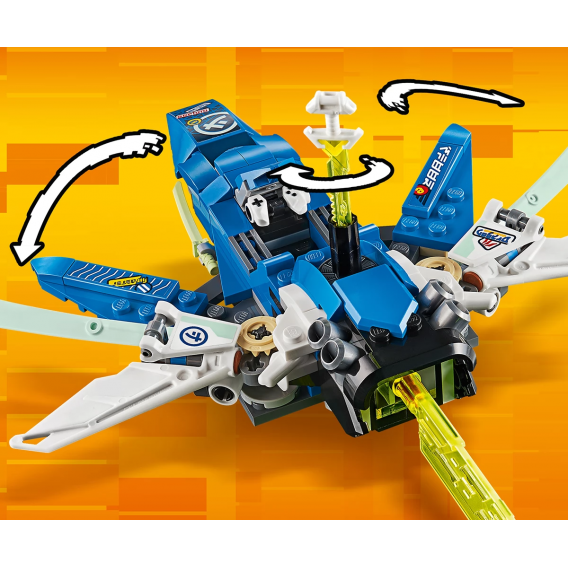Lego Jay și Lloyd designer de mașini de curse, 322 de piese Lego 112597 8
