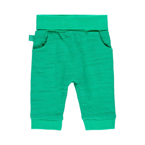 Pantaloni de bumbac pentru băieți Boboli, verzi Boboli 112740 