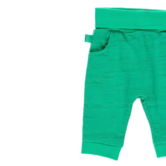 Pantaloni de bumbac pentru băieți Boboli, verzi Boboli 112742 3