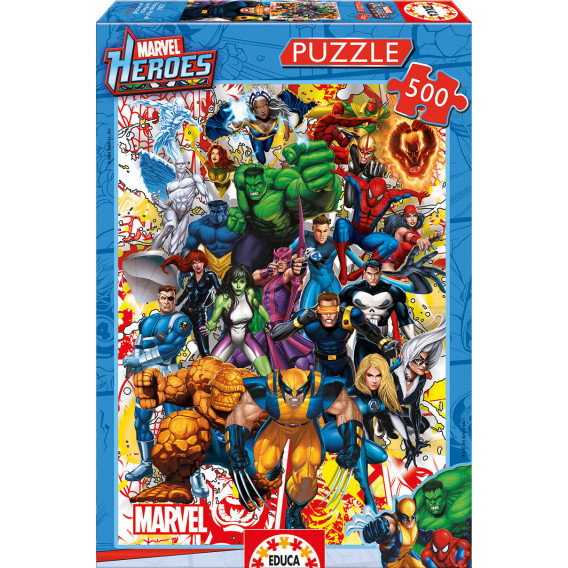Puzzle pentru copii, eroi Marvel Avengers 11275 