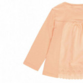 Bluză tăiată din bumbac Boboli pentru fetiță, roz Boboli 112752 4