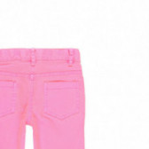 Pantaloni din denim Boboli pentru fete, roz Boboli 112962 4