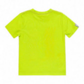 Tricou de bumbac cu imprimeu Boboli, verde, pentru băieți Boboli 112984 2