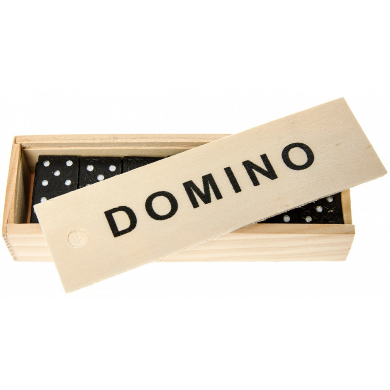 Domino în cutie de lemn  113110