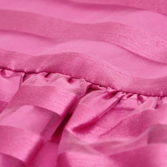 Rochie cu mânecă scurtă, roz Idexe 113590 3