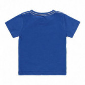 Tricou de bumbac pentru băieți cu imprimeu iguana, albastru Boboli 113841 2