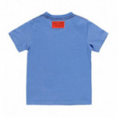 Tricou de bumbac pentru băieți Boboli cu imprimeu "23", albastru Boboli 113965 2