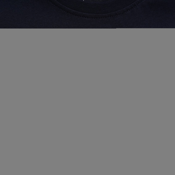 Tricou de bumbac pentru băieți etichetat „Bright”, negru Acar 114420 2