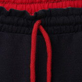 Pantaloni scurți de bumbac cu imprimeu, negru Acar 114480 2