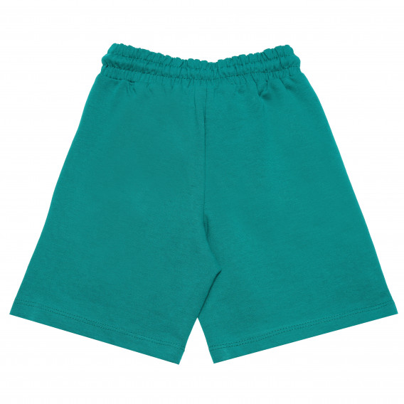 Pantaloni scurți pentru băieți cu un imprimeu "59", verde Acar 114550 4
