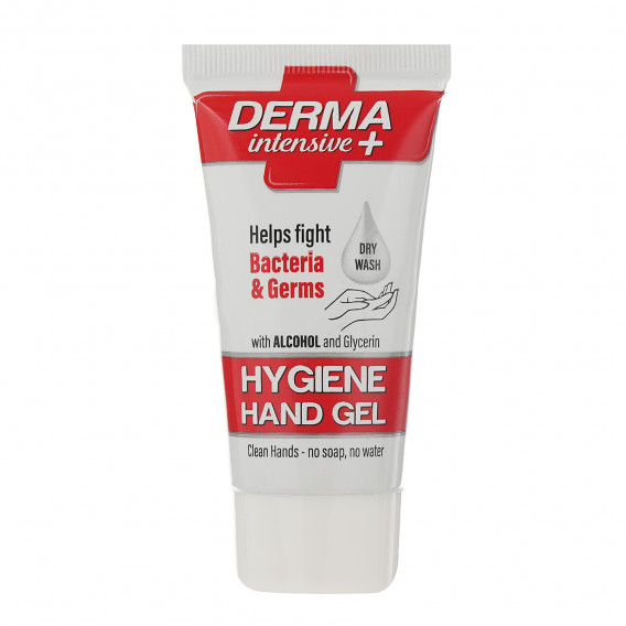 Gel dezinfectant antibacterian DERMA intensiv +, tub 50 ml Derma 114696 