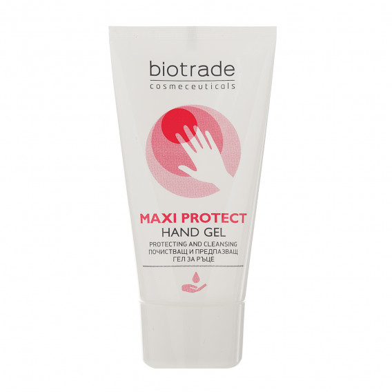 Gel dezinfectant antibacterian MAXI PROTECT, tub 50 ml Biotrade 114698 