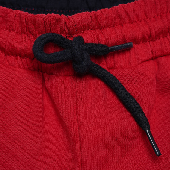Pantaloni scurți de băieți cu imprimeu „59”, roșu Acar 114810 2