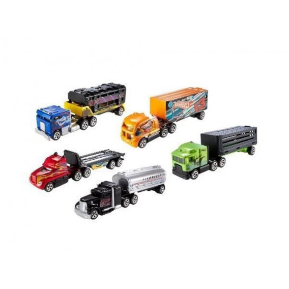 Set de joc - tractor și camioane Hot Wheels 114820 4